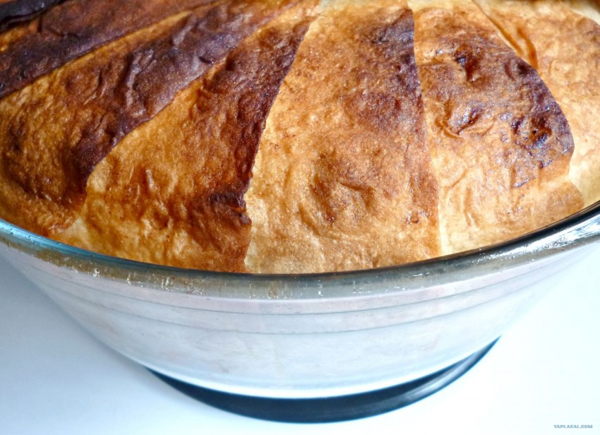 Плов в булке