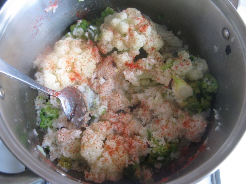 Гречка с укропом