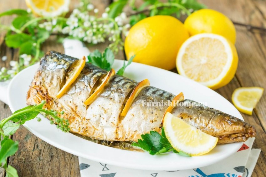 Фаршированная скумбрия в духовке