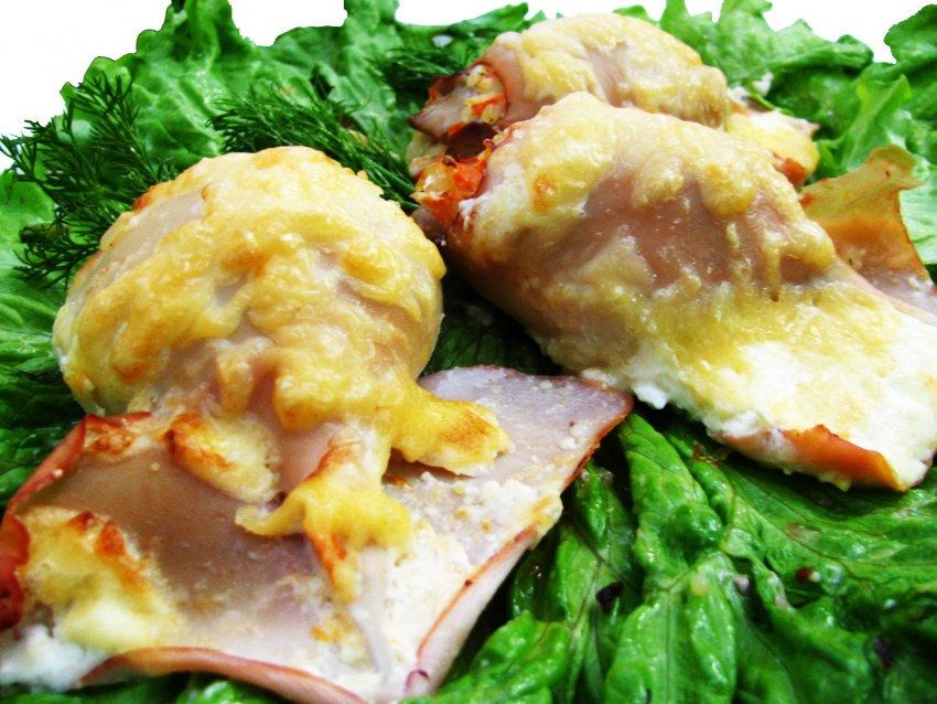 Кальмар с сыром