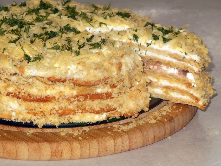 Закусочный пирог