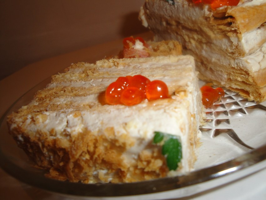 Закусочный торт «Наполеон» snack Cake "
