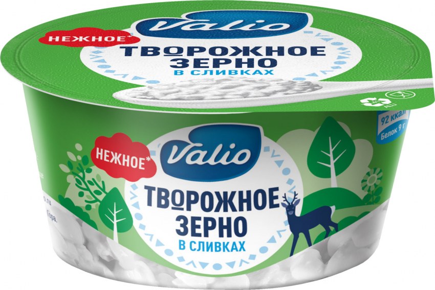 Зернистый творог