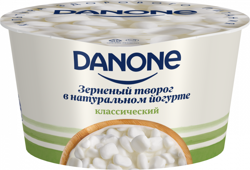 Творог зерненый обезжиренный