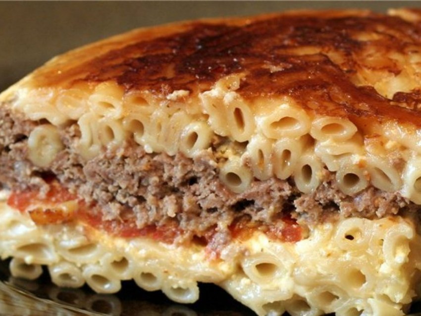 Запеканка с грибами и картофелем