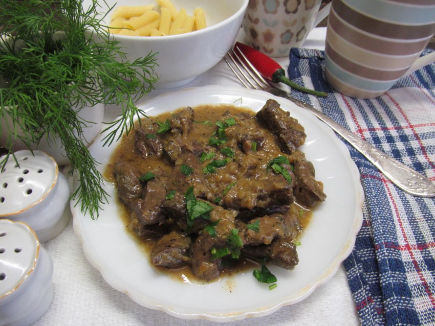 Boeuf Stroganoff
