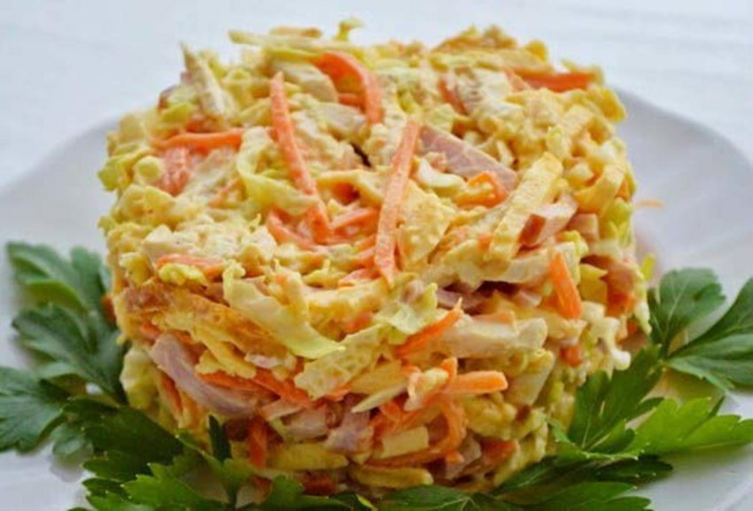 Морковка с маслом растительным