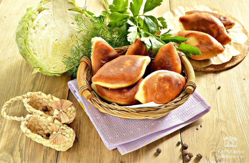 Караимские пирожки с мясом