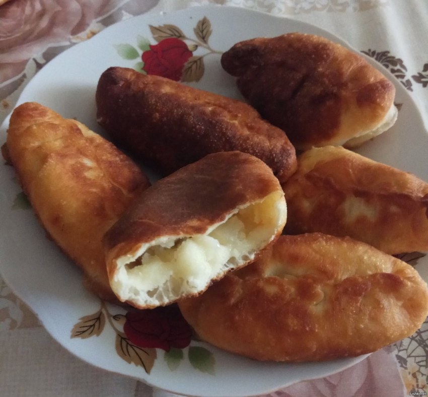 Открытые пирожки с яблоками