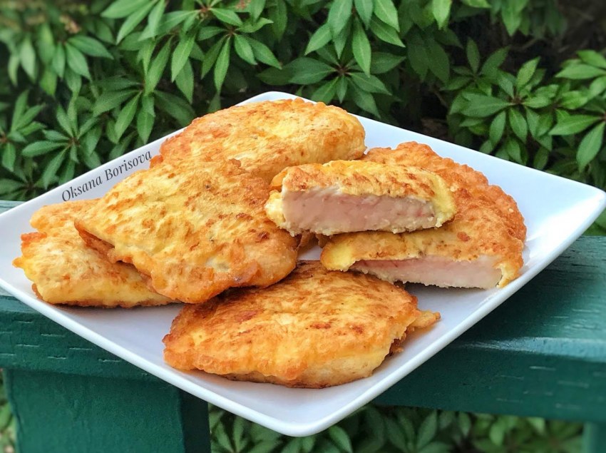 Рыба в кляре с сыром