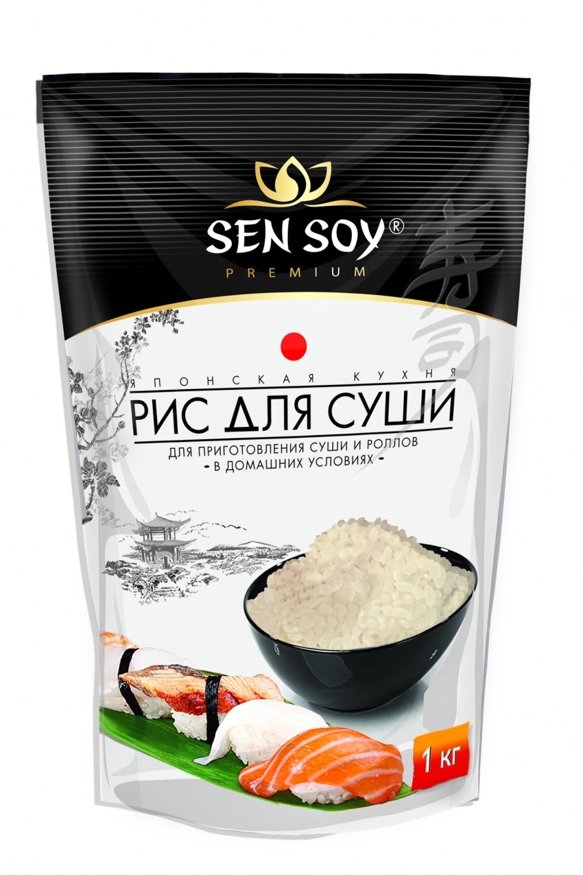 Рис Сэн сой для суши пакет 250г