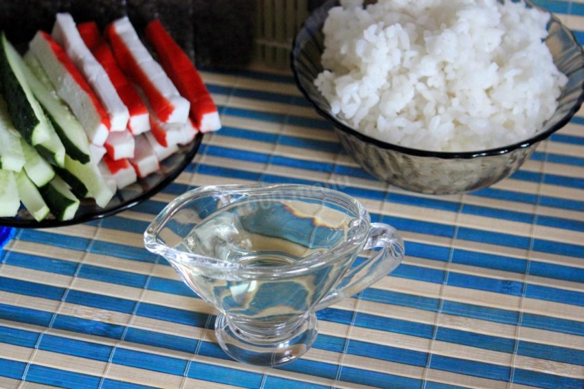 Sushi это рис