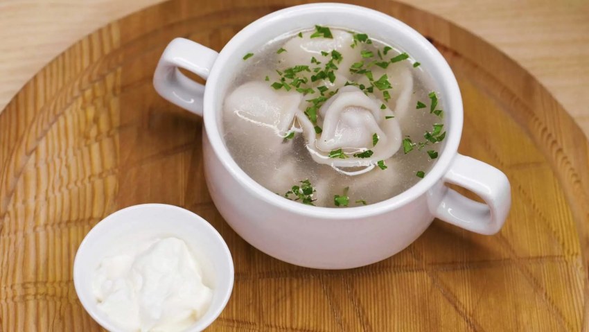 Крем суп с креветками