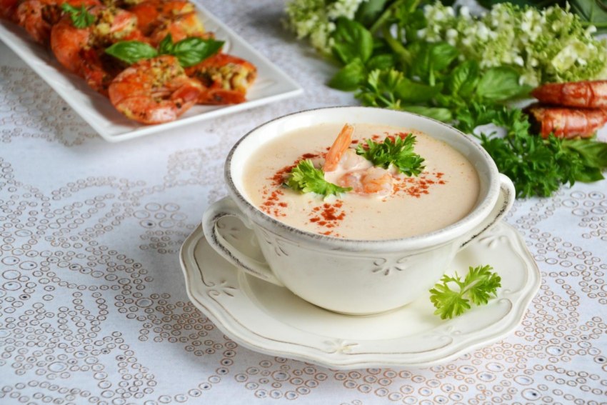 Суп с крупно нарезанными овощами