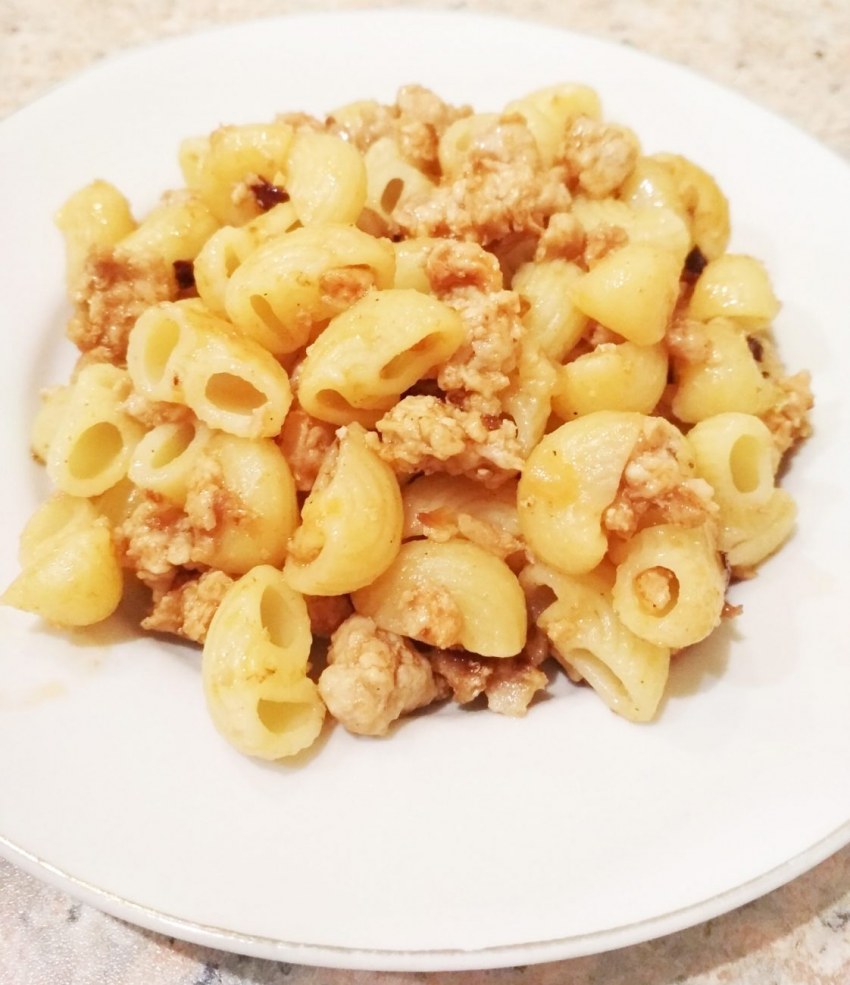 Макароны по-флотски с фаршем