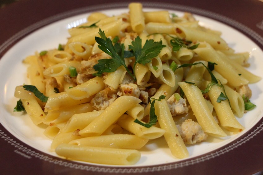 Макароны по-флотски с фаршем
