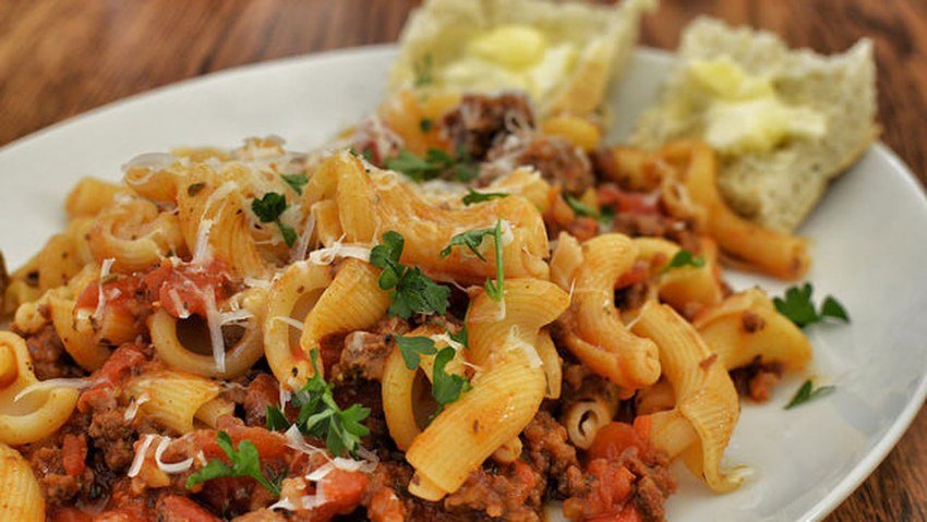 Макароны по флотски