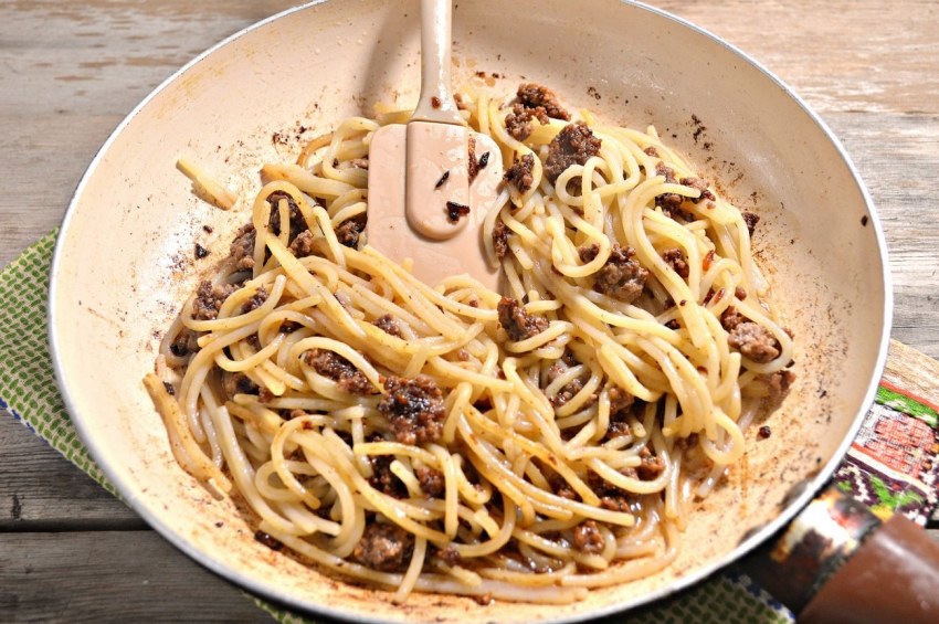 Макароны по флотски
