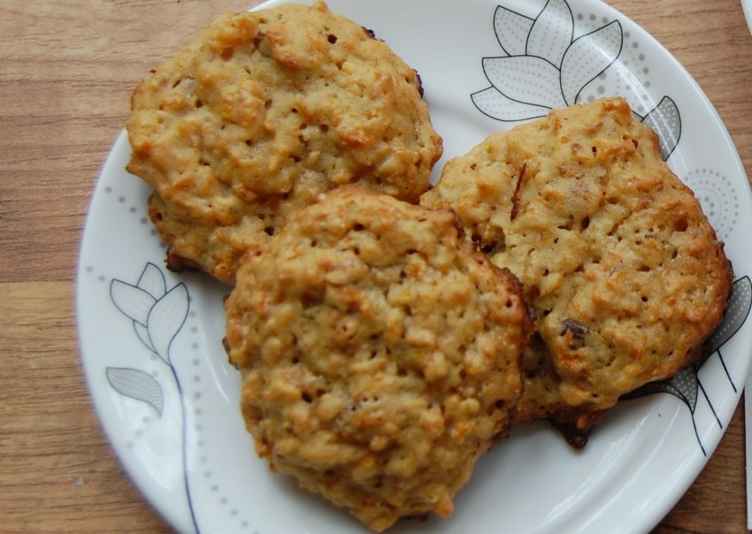 Детское морковное печенье