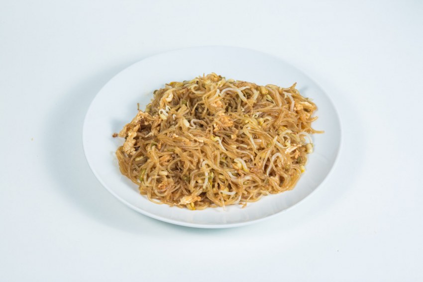 Салат из пророщенной сои с морковью