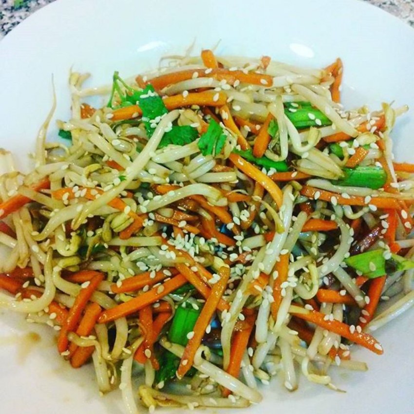 Корейские ростки сои
