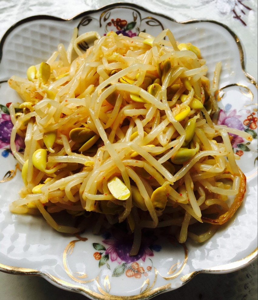 Салат с кунжутным маслом