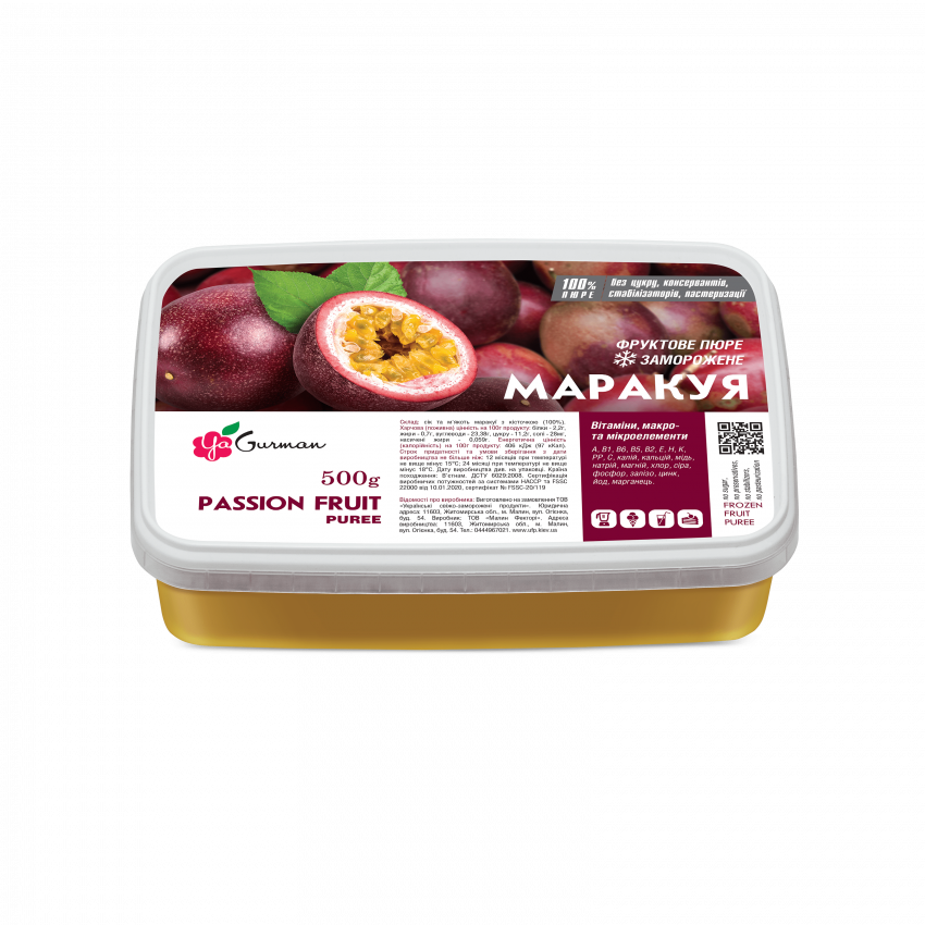 Пюре из маракуйи Ravifruit