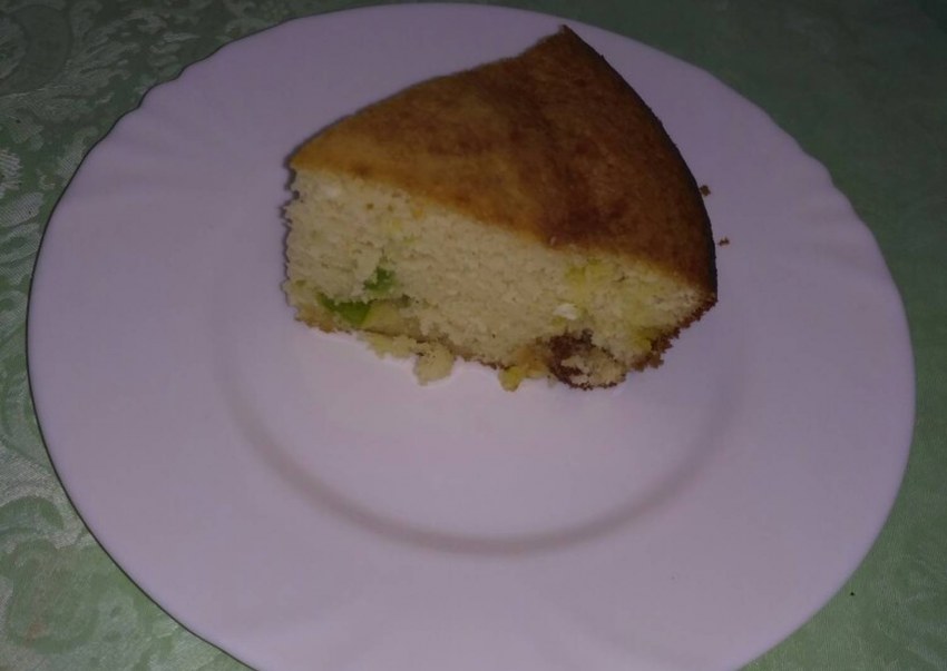 Манник с творогом в духовке