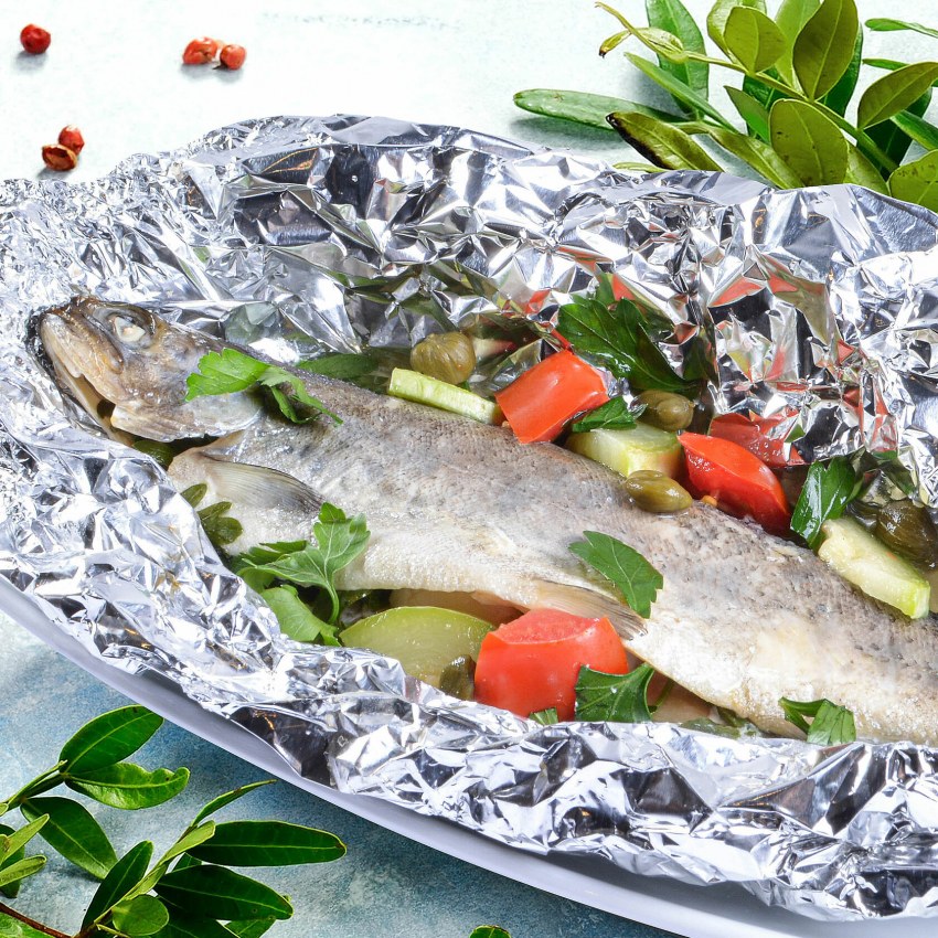 Форель запеченная в духовке