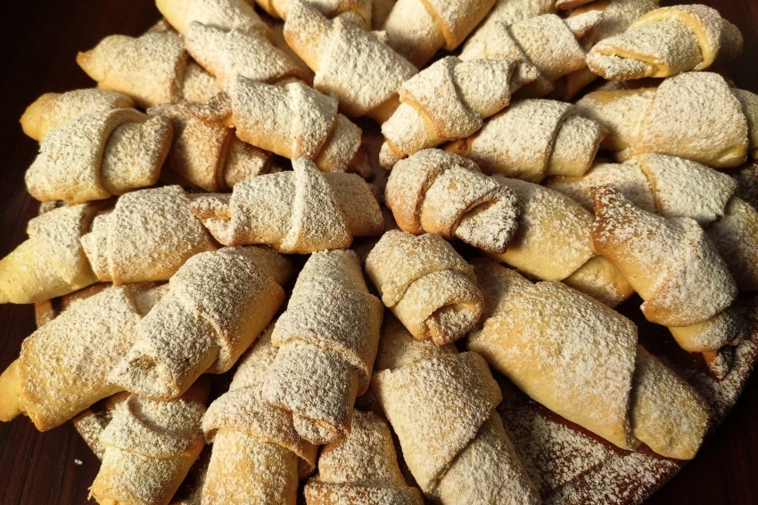 Рогалик с арахисом