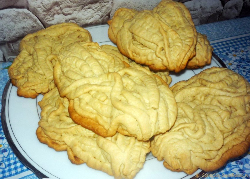 Печенье домашнее на сковороде