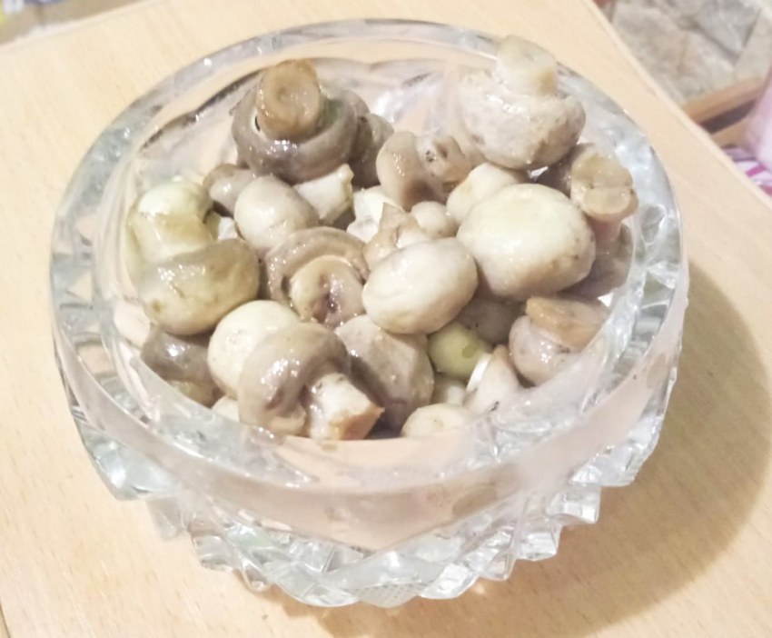 Свинина с грибами