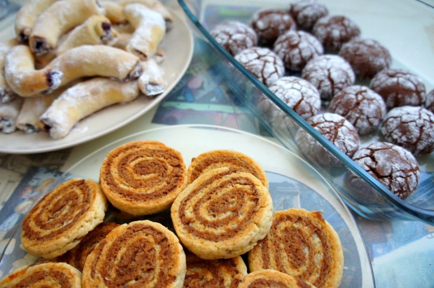 Маленькие пряники с начинкой