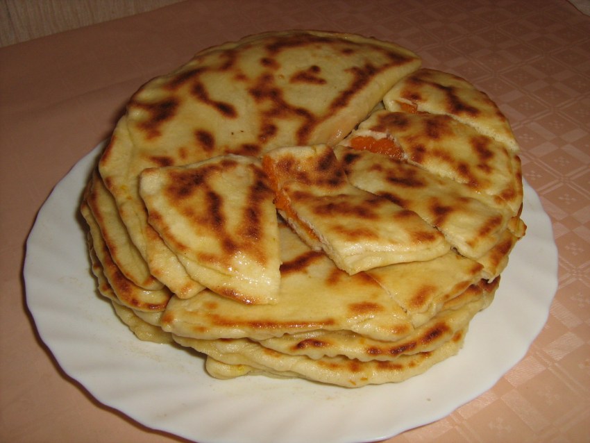Грузинские хачапури с творогом
