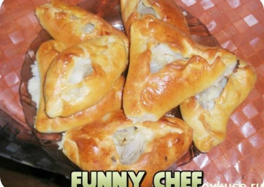Кулебяки с палтусом