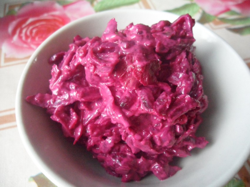 Свекла со сметаной