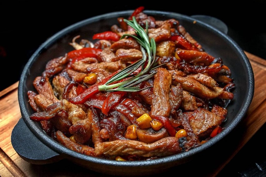 Жаркое из говядины с овощами