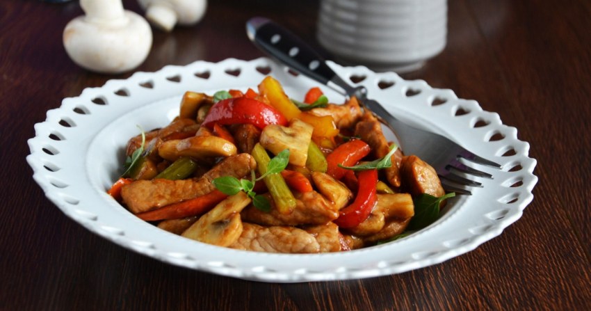Картошка с мясом