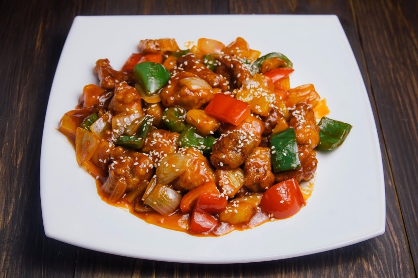 Горящая сковородка