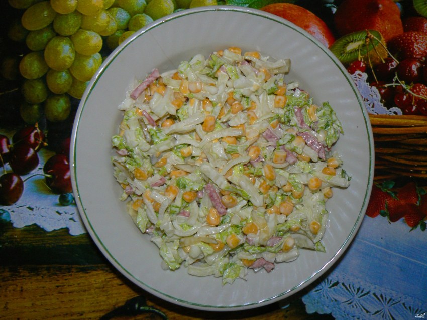 Салат из Китай капусты