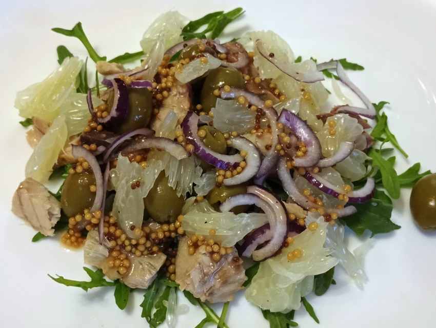Салат с треской