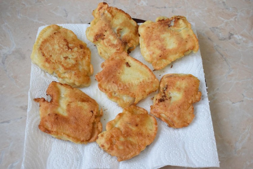 Фаршированные луковые кольца в хрустящей панировке с начинкой