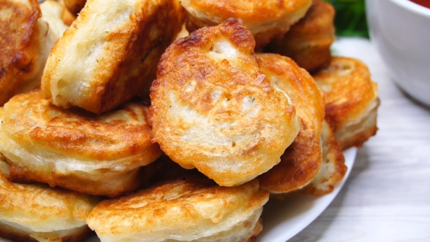 Жареные пирожки из лаваша
