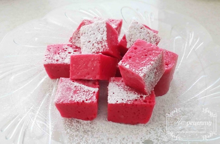 Рахат лукум яблочный