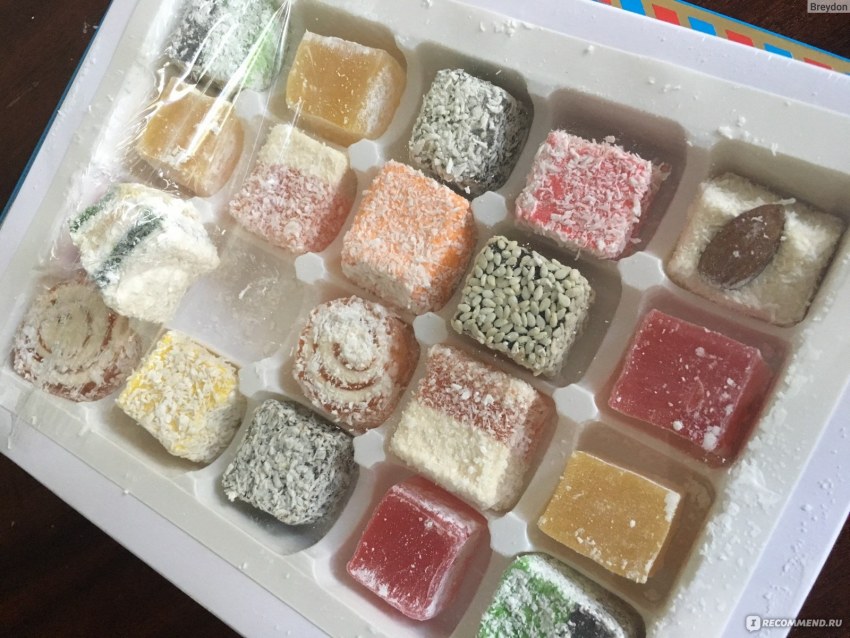 Молочный Рахат лукум