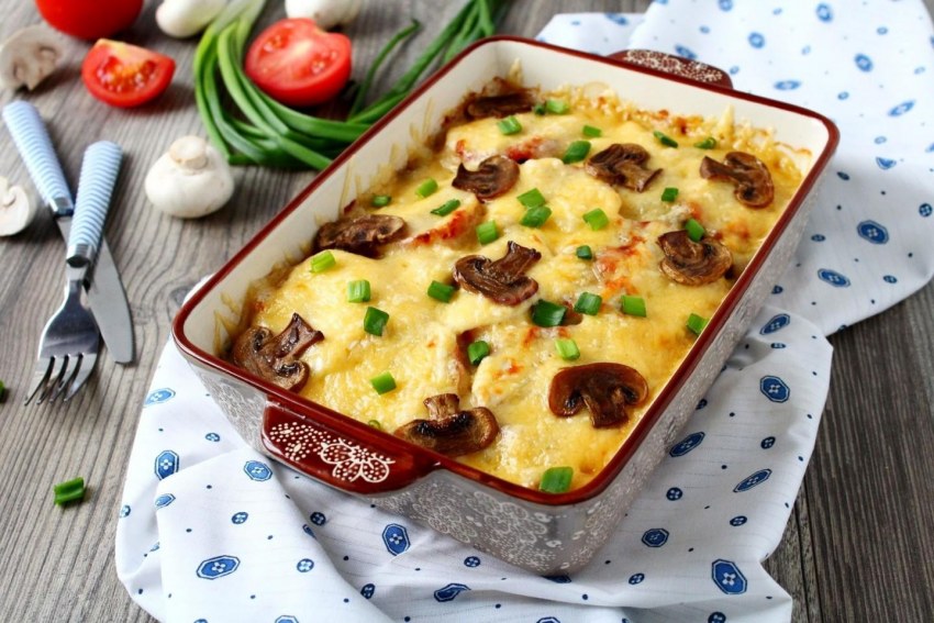 Мясо по-французски в духовке