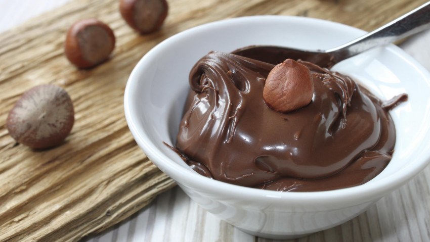 Молочный коктейль Нутелла