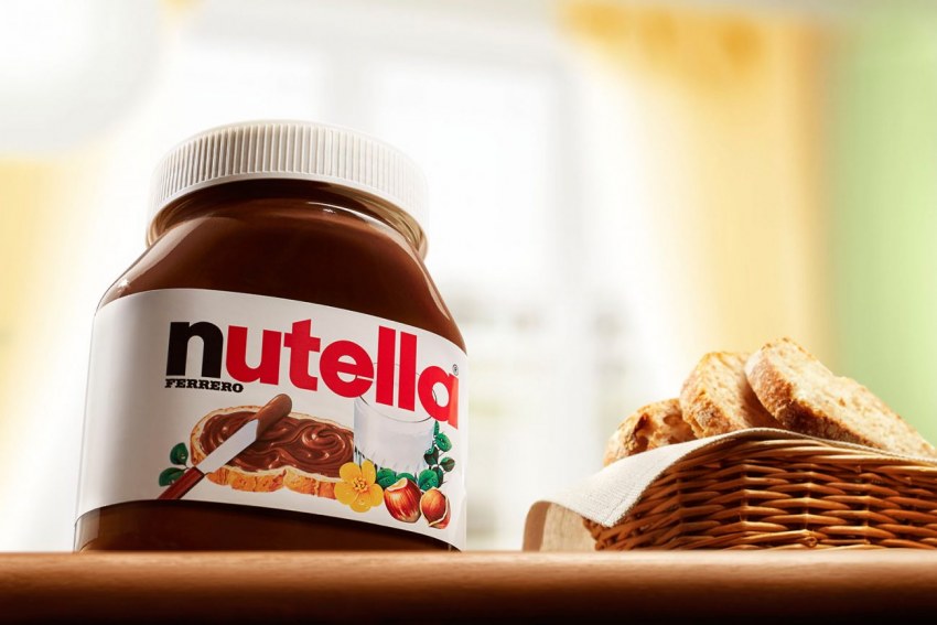 Nutella на хлебе