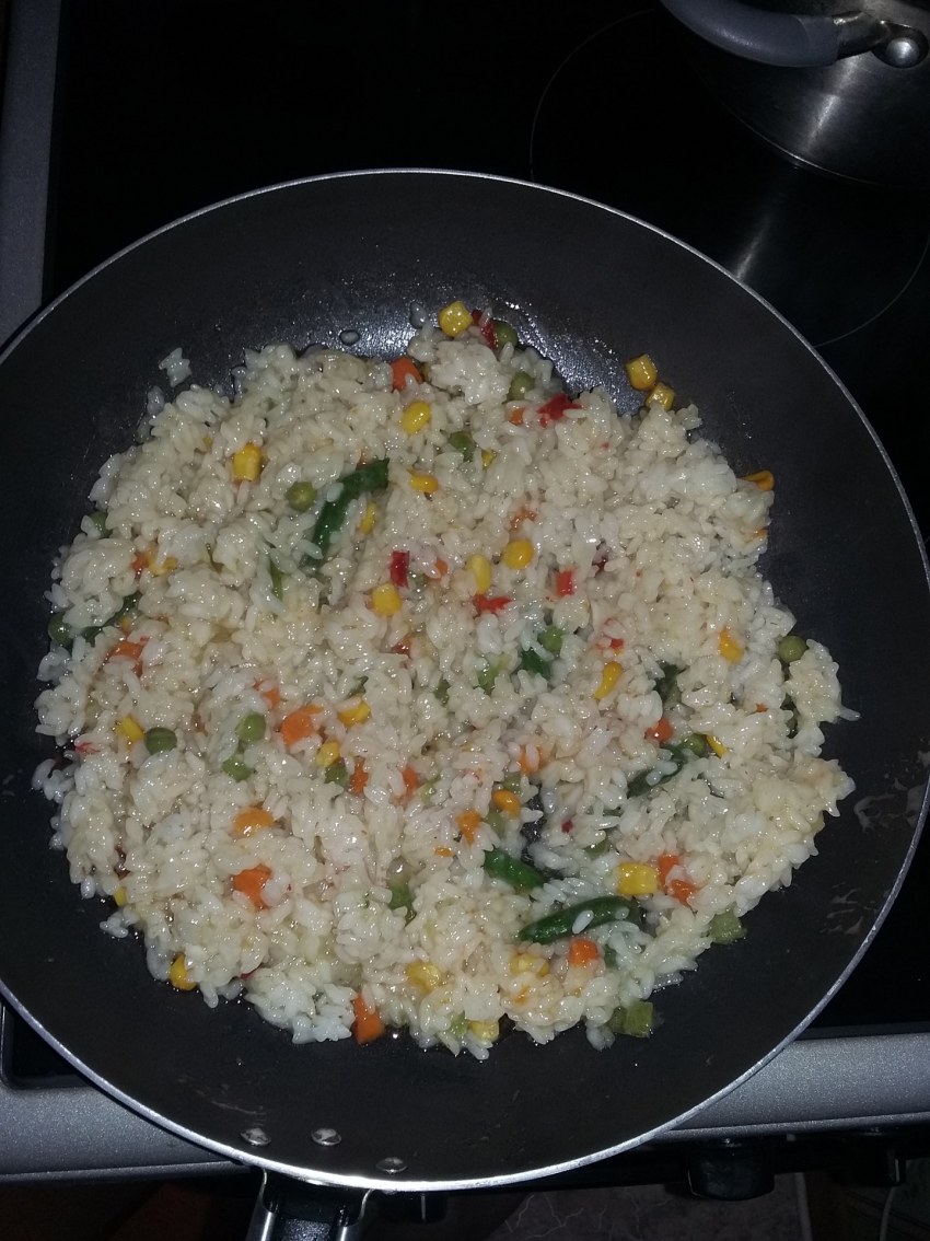 Рис с овощами Мексиканская смесь