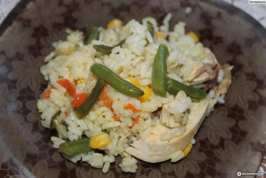 Мексиканская смесь с рисом